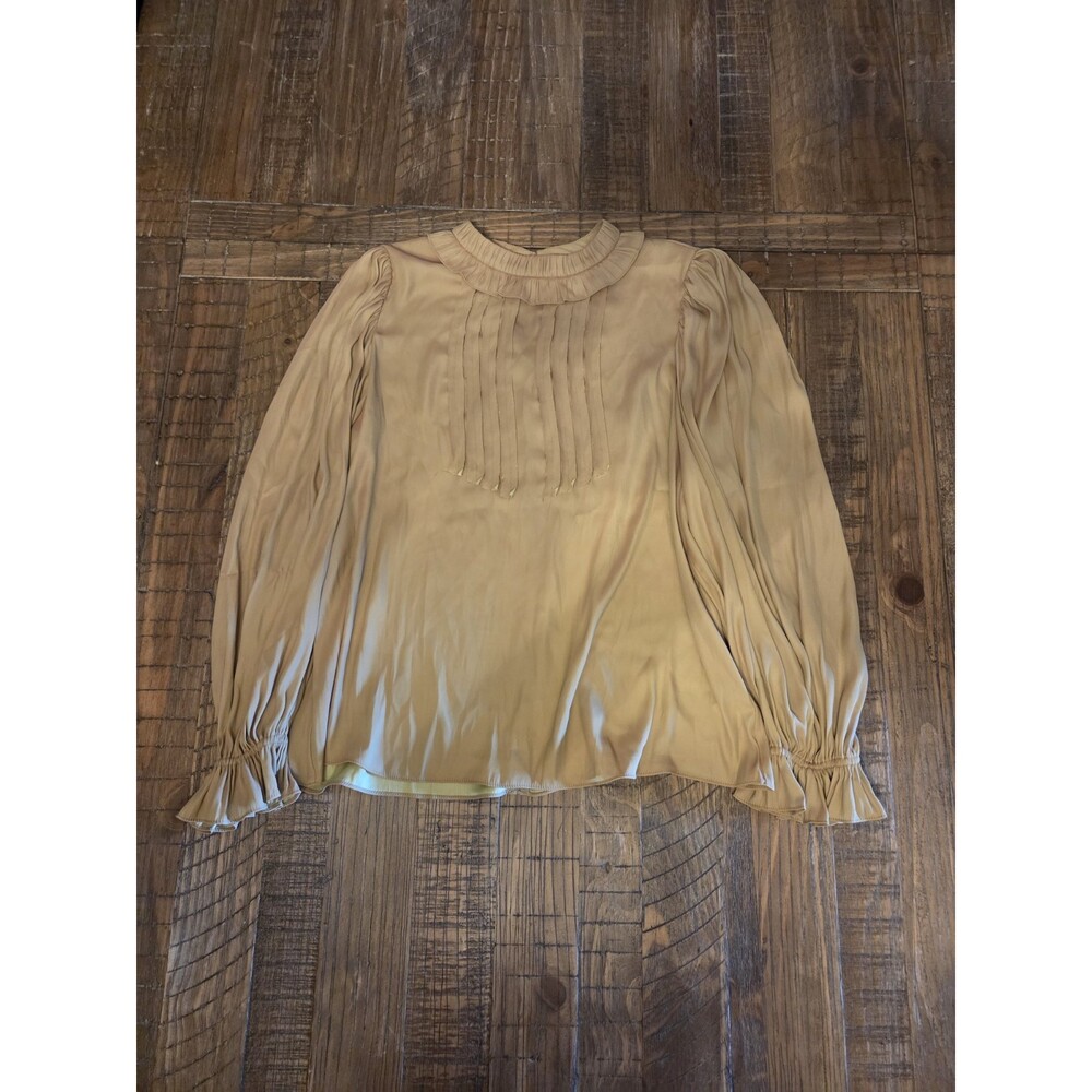 Current Air Los Angeles garment size large mustard yellow top